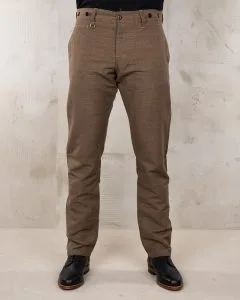 Pike Brothers 1947 Harvester Trousers Raymond Brown - vue face