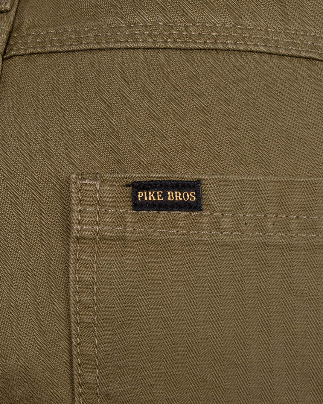 Pantaloni utility Pike Brothers 1967 HBT Olive - dettaglio