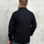 Pike Brothers 1943 CPO Shirt Black Wool - back view