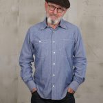 Pike Brothers 1937 Roamer Shirt Blue Chambray - back view