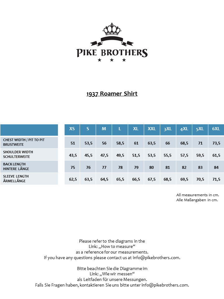 Pike Brothers 1937 Roamer Shirt Blue Chambray - vue face