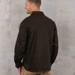 Pike Brothers 1943 CPO Shirt Olive Wool - vue dos