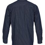 Pike Brothers 1937 Roamer Shirt Blue Wabash Denim - vue detail poche