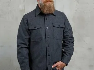 1943 CPO Shirt Grey Wool