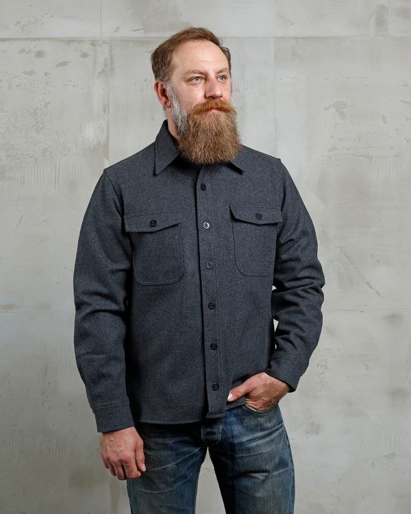 1943 CPO Shirt Grey Wool
