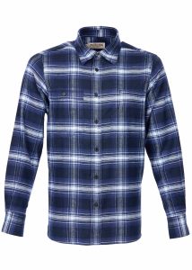 Pike Brothers 1937 Roamer Shirt Alaska Blue - back view