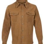 Pike Brothers 1943 CPO Shirt Mulholland Brown cuir - vue dos