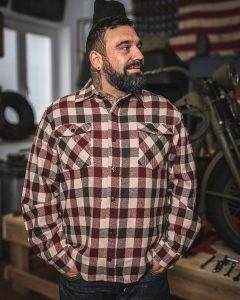 Pike Brothers 1943 CPO Shirt Riders Room Edition - vue face