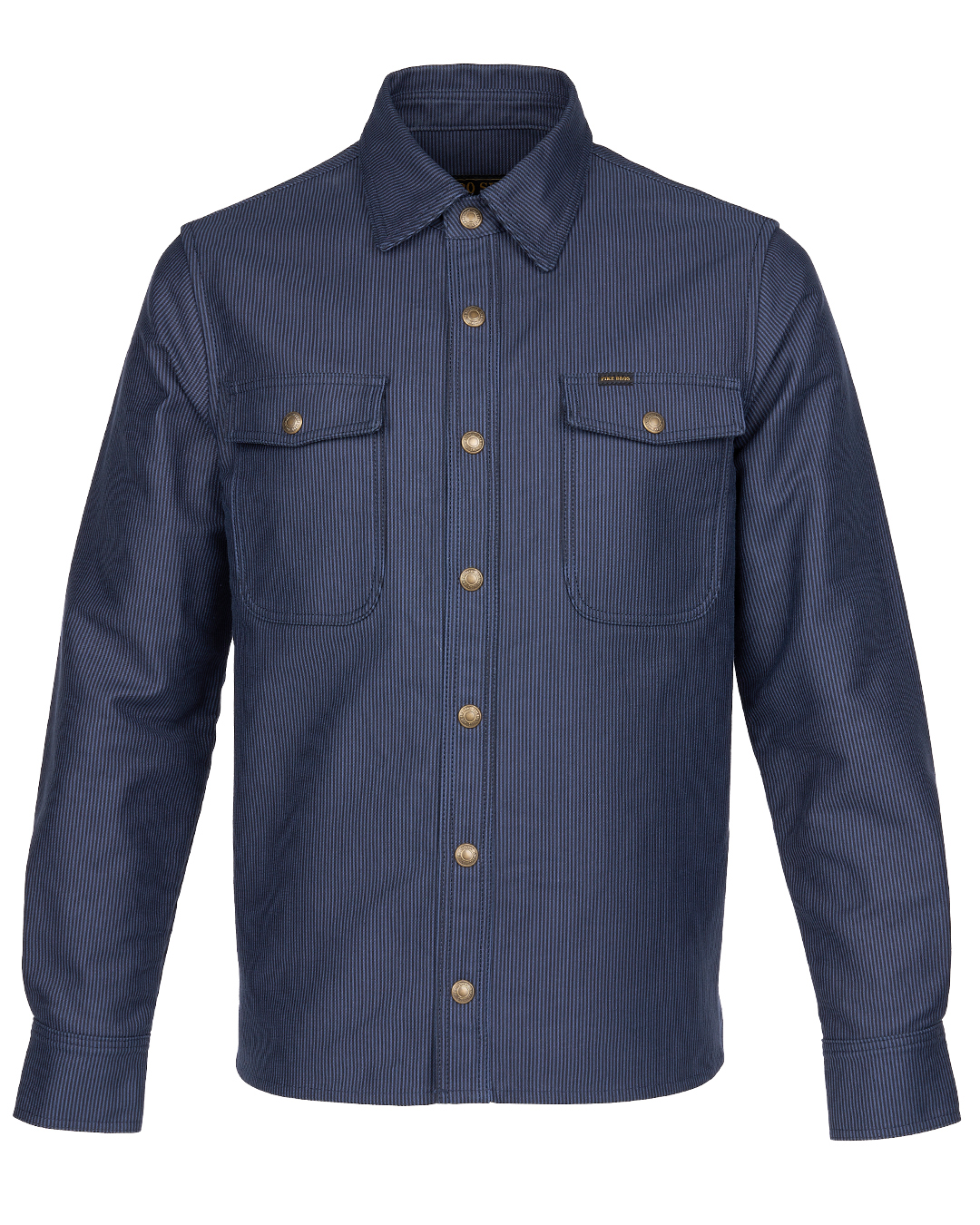 Pike Brothers 1943 CPO Shirt Hamburg Blue Elephant Skin - vue dos