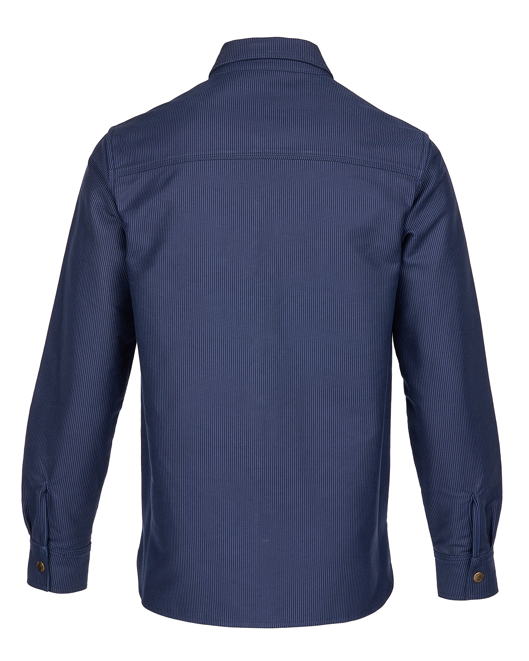 Pike Brothers 1943 CPO Shirt Hamburg Blue Elephant Skin - vue detail poche