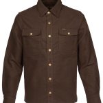 Pike Brothers 1943 CPO Shirt Moleskin Soil Brown - back view