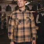 Pike Brothers 1943 CPO-shirt Shelton Geel - vooraanzicht