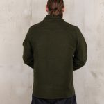 Pike Brothers 1943 CPO Shirt Moleskin Moss - back view