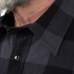 Pike Brothers 1943 CPO Shirt Buffalo Gray Flannel - back view