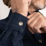 Camisa Pike Brothers 1943 CPO Moleskin Azul Marino - ver cu00f4tu00e9