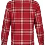 Pike Brothers 1943 CPO Shirt Ohio Red - du00e9tail collar