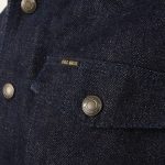 Pike Brothers 1967 CPO Shirt 21oz Denim - du00e9tail col