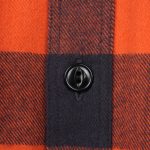 Pike Brothers 1943 CPO Shirt Buffalo Brick Flannel - back view