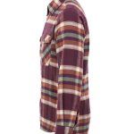 Pike Brothers 1943 CPO Shirt Barrow Brown - vue manche