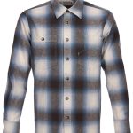 Pike Brothers 1937 Roamer Shirt Danville Blue - vue portee face