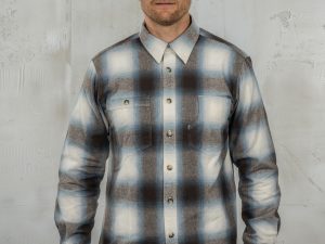 Pike Brothers 1937 Roamer Shirt Danville Blue - vooraanzicht