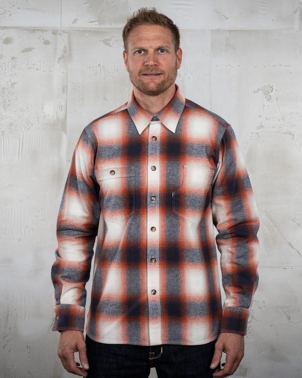 Chemise Pike Brothers 1937 Roamer Shirt Danville Red