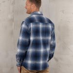 Pike Brothers 1937 Roamer Shirt Livingston Blue O&E - vue dos