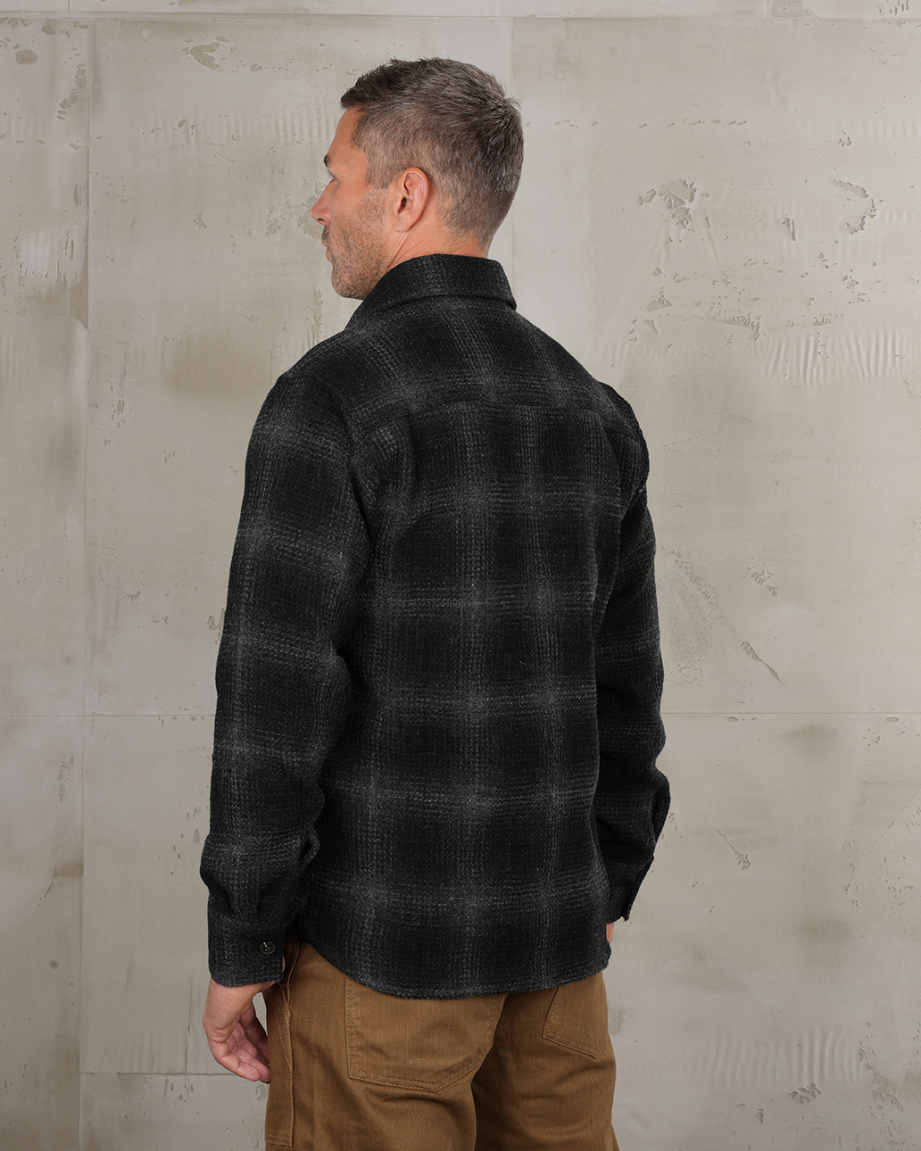 Pike Brothers 1943 CPO Shirt Logan Grey - vue dos