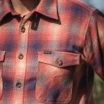 Pike Brothers 1943 CPO Hemd Tahoe Red O&E - Vorderansicht