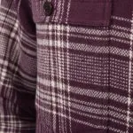 Pike Brothers 1937 Roamer Shirt Livingston Burgundy - du00e9tail pocket