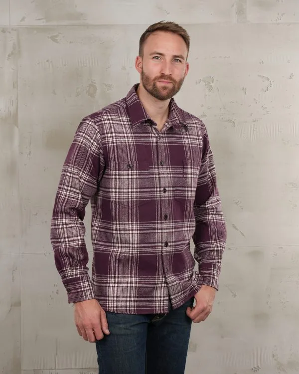 Pike Brothers 1937 Roamer Shirt Livingston Burgundy