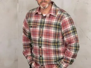 Pike Brothers 1937 Roamer Shirt Alaska Brick - vooraanzicht