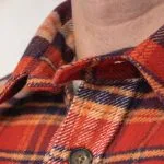 Pike Brothers 1943 CPO Shirt Barrow Red - pocket detail view