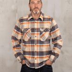 Pike Brothers 1943 CPO Shirt Barrow Orange - vue face