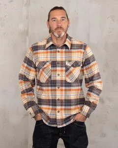 Pike Brothers 1943 CPO Shirt Barrow Orange - vue face