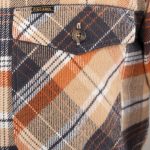 Pike Brothers 1943 CPO Shirt Barrow Orange - vue detail poche