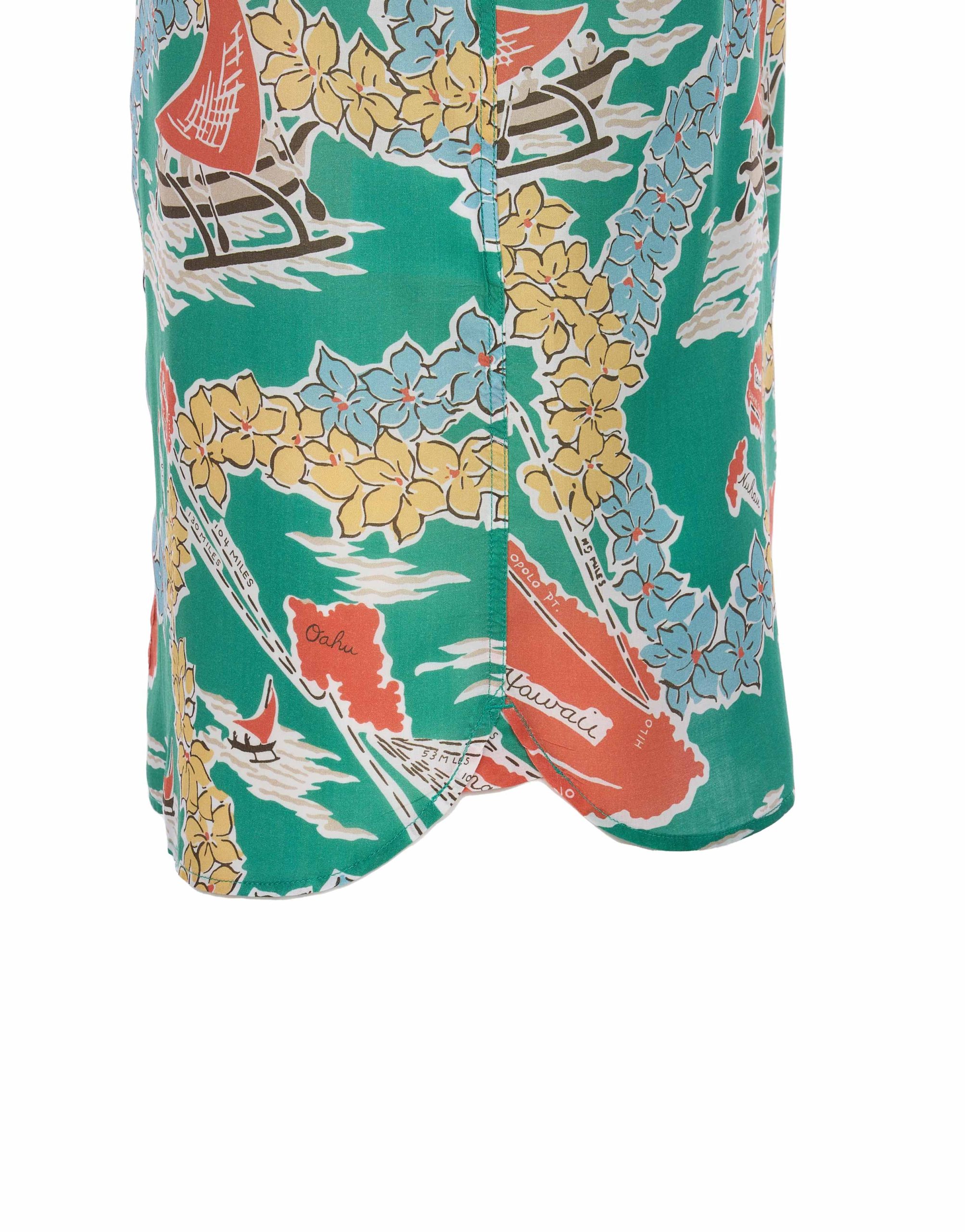 Roamer Shirt SS Hapuna Green - portu00e9e