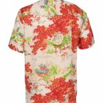 Camisa Pike Brothers Roamer 1937, color naranja Miyamoto, manga corta - vista trasera