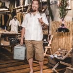 Pike Brothers Roamer Shirt SS Sportswear White - portu00e9e face