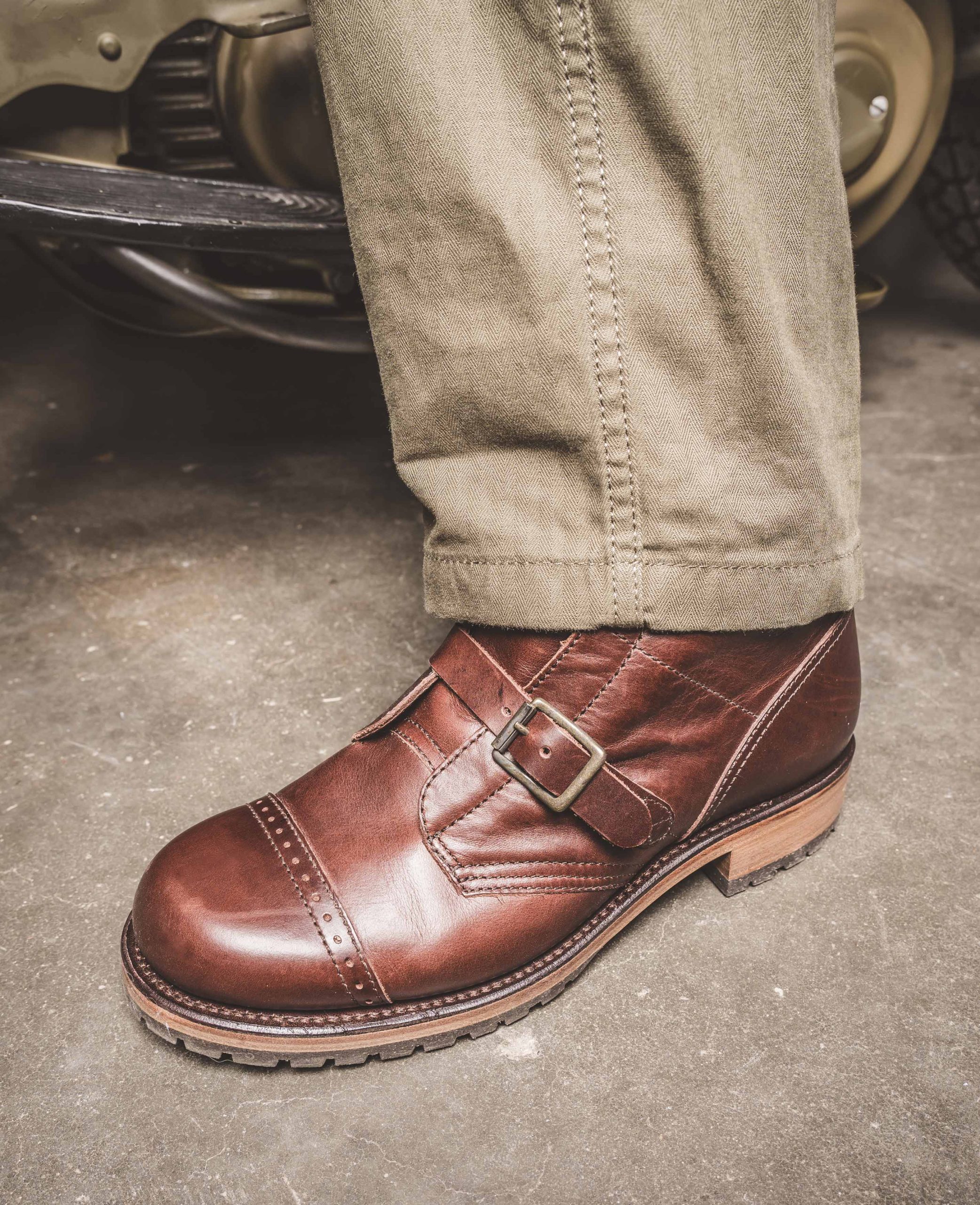 Bottes Tanker 1945 Cognac Pike Brothers