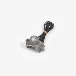Kustomtech bridle micro-switch custom Harley bridle with micro-switch raw aluminum handlebar 1 inch main view
