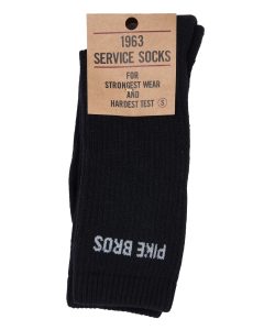 1963 Service Socks Black Pike Brothers Socks