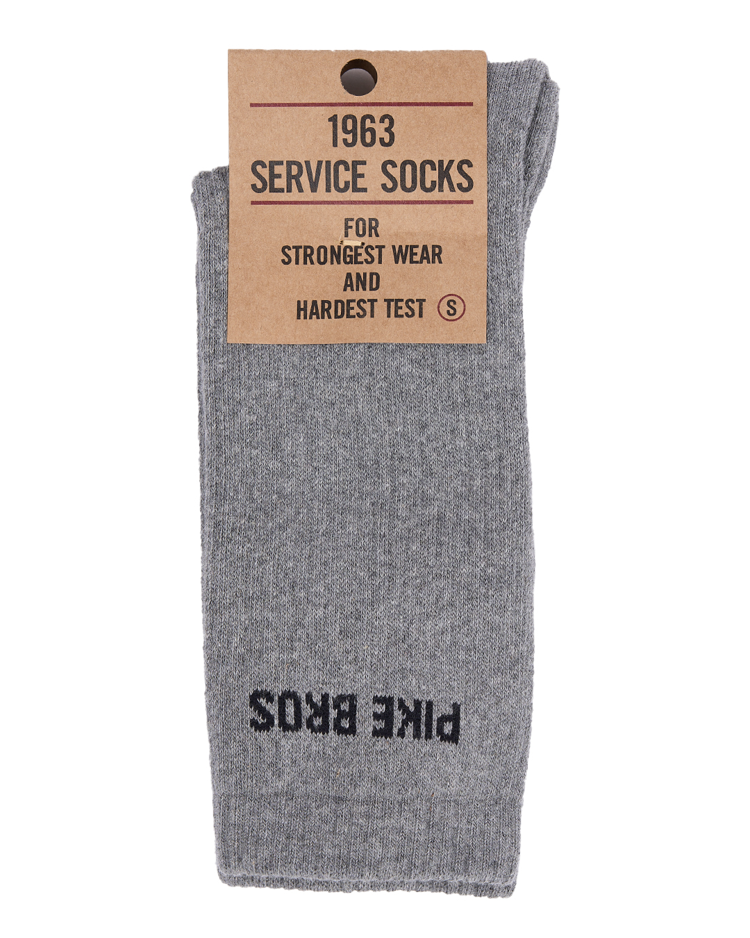 Chaussettes 1963 Service Socks Grey Pike Brothers