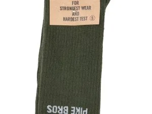 Sokken 1963 Service Socks Olive Pike Brothers