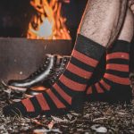 Chaussettes 1963 Utility Socks Walt Red Pike Brothers - taille M