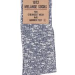 Chaussettes 1972 Melange Socks Blue Pike Brothers