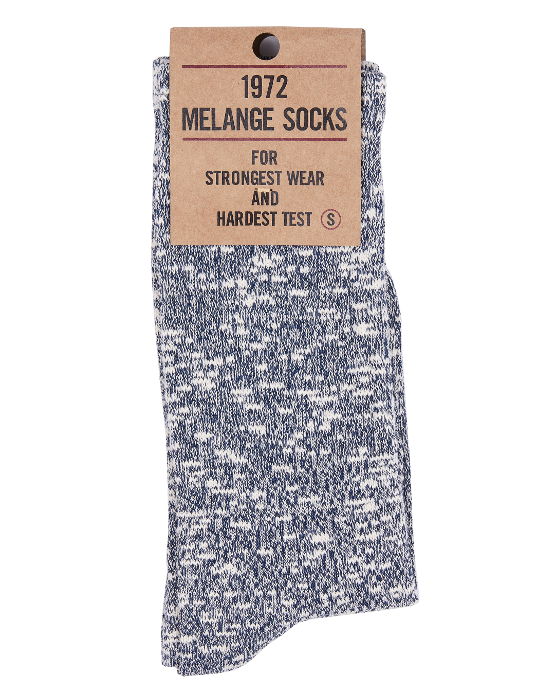 Chaussettes 1972 Melange Socks Blue Pike Brothers