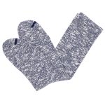 Chaussettes 1972 Melange Socks Blue Pike Brothers - portees