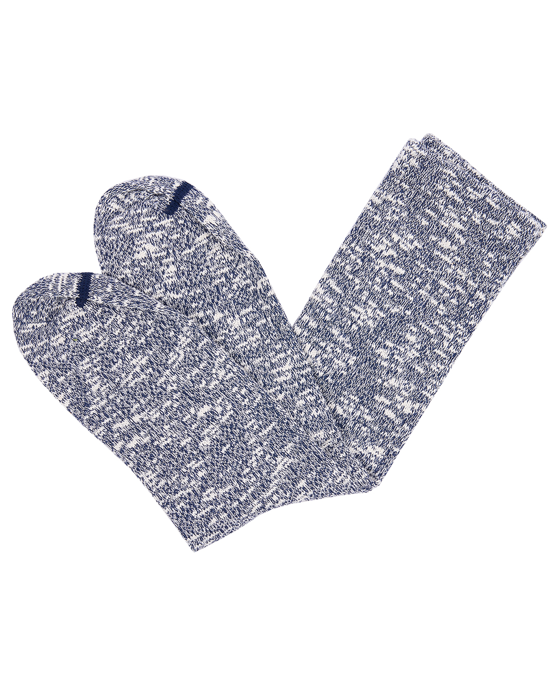 Chaussettes 1972 Melange Socks Blue Pike Brothers - portees