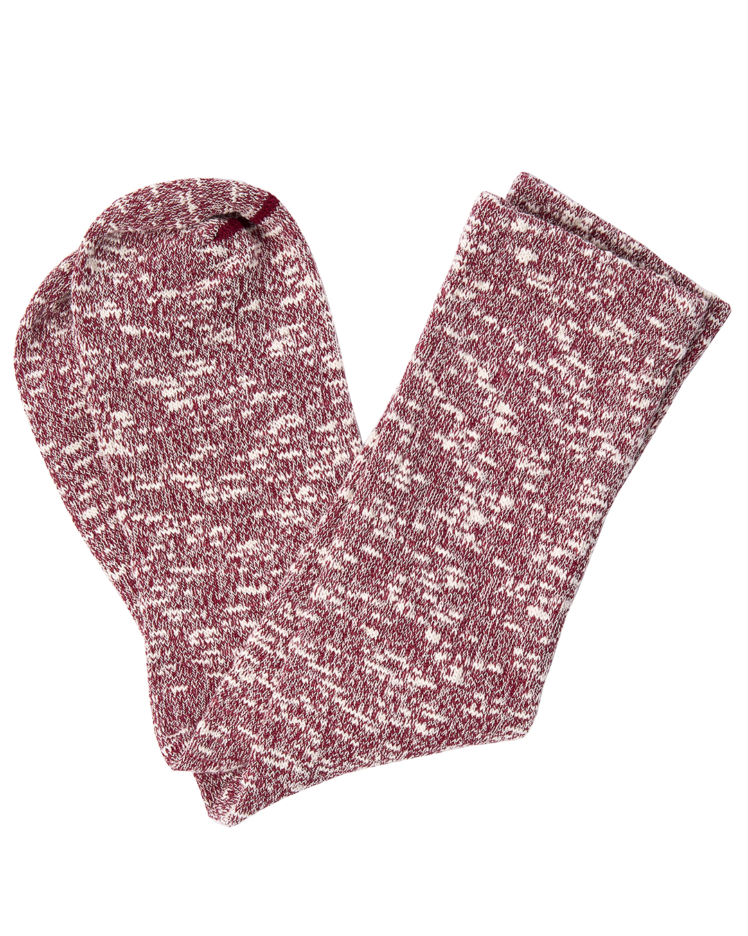 Chaussettes 1972 Melange Socks Red Pike Brothers - portees